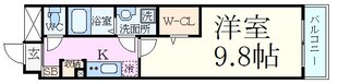 アクアスイート新大阪の物件間取画像